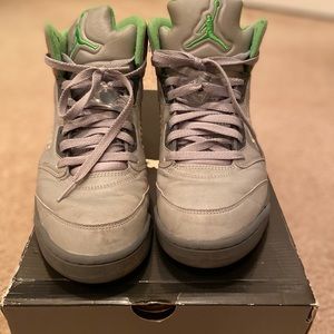 Air Jordan 5 retro “ Green Bean”